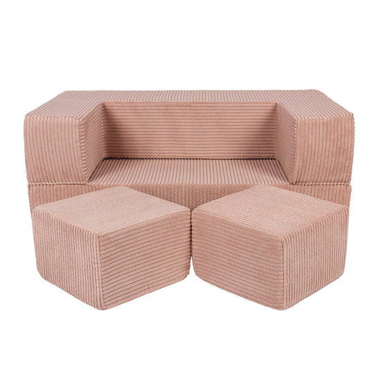 Esthetische Kinder Speel Sofa Roze