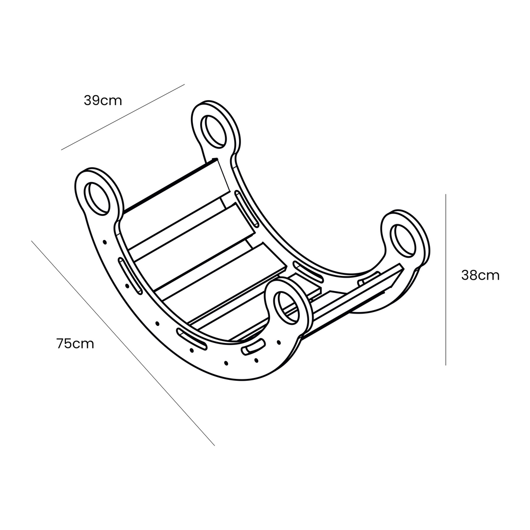 Kleine Dream Rocker Schommelwip