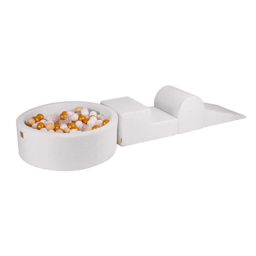 Boucle-Weiß-Spielset mit Bällebad