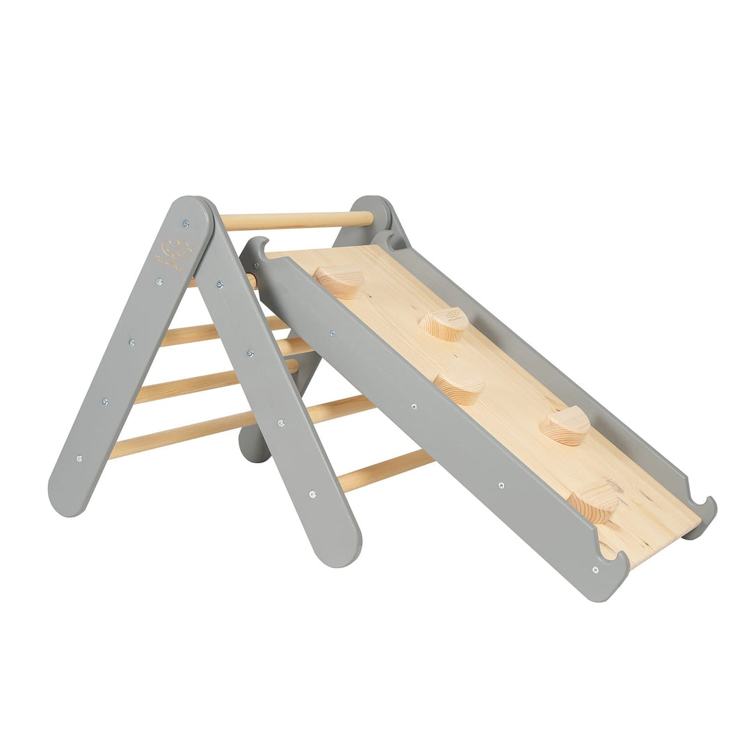 Rutsche-Kletterwand 2in1