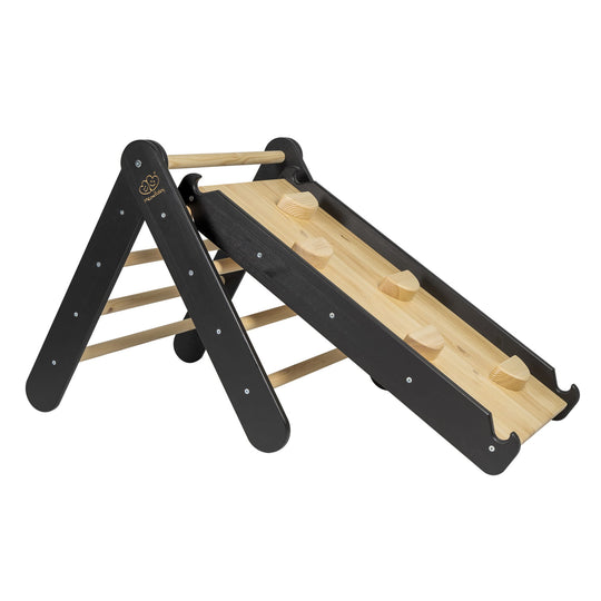 Rutsche-Kletterwand 2in1