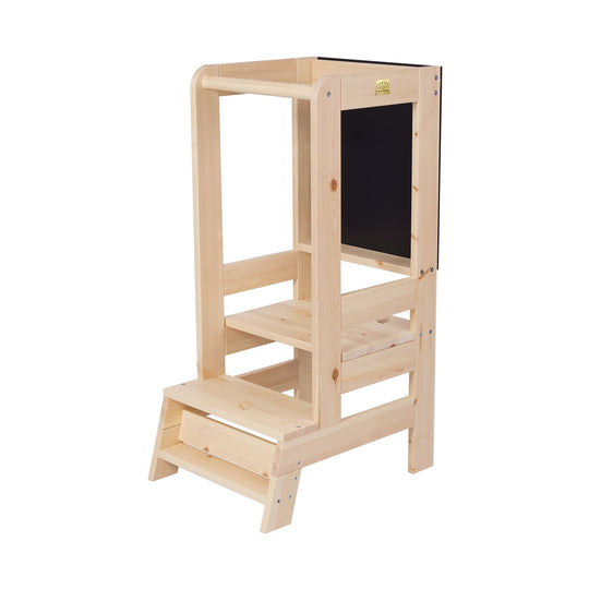 Küchenhelfer mit Tafel