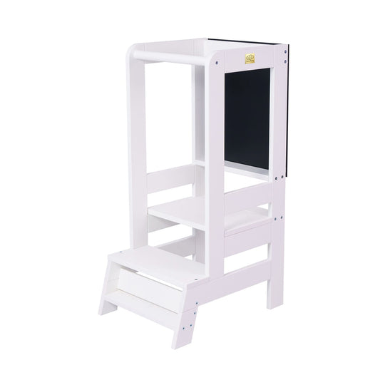 Küchenhelfer mit Tafel