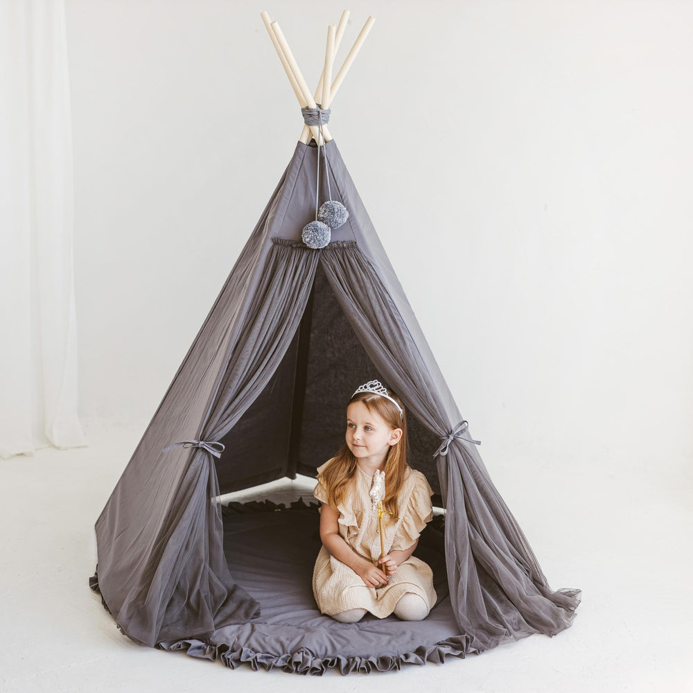 Fairy Kids Spielzelt in Grau