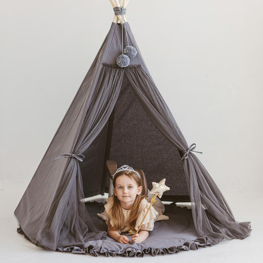 Fairy Kids Spielzelt in Grau