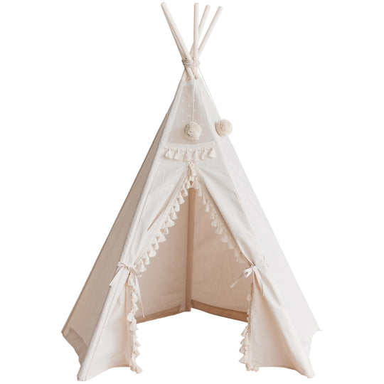 Boho Kinder Tipi mit Quasten
