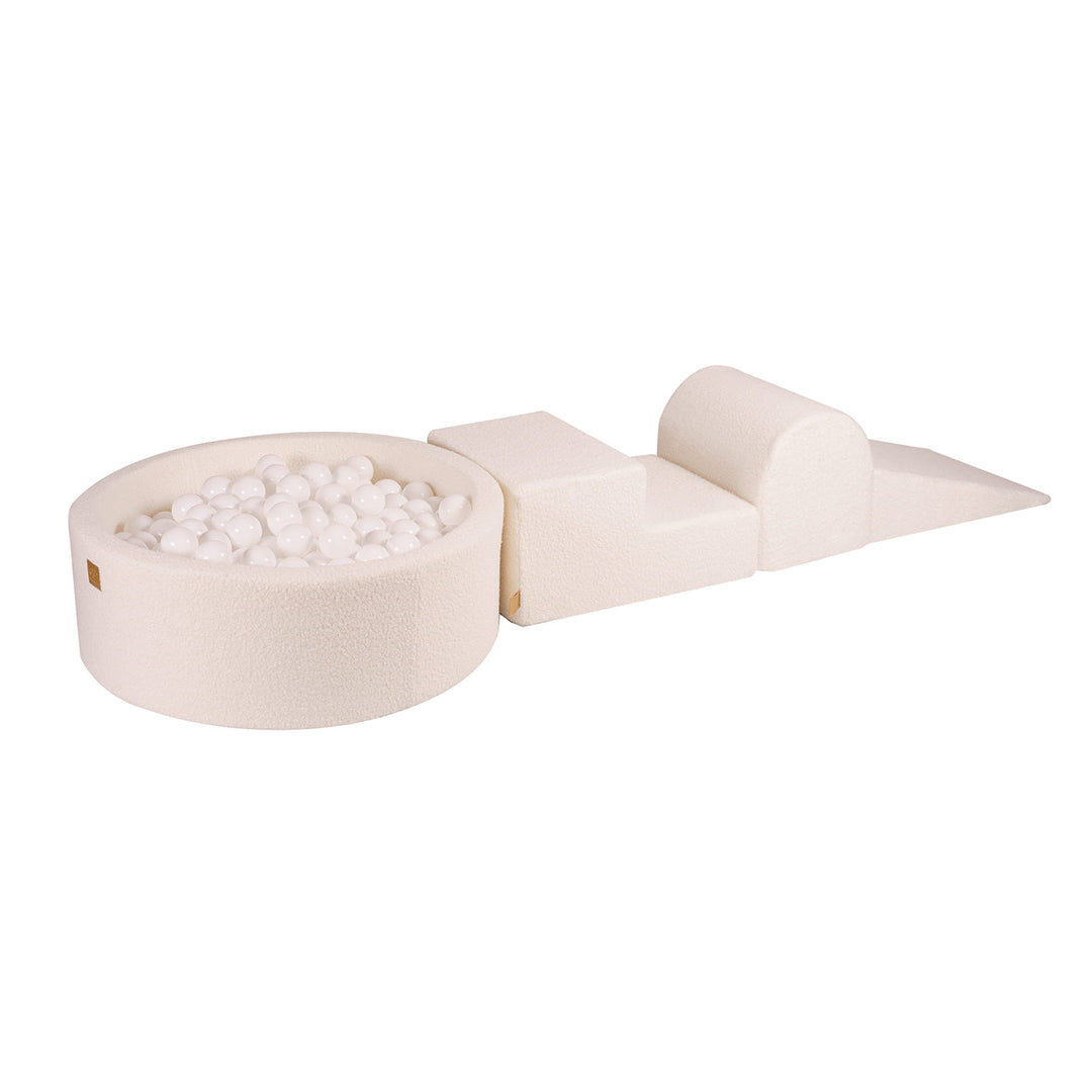Boucle-Weiß-Spielset mit Bällebad
