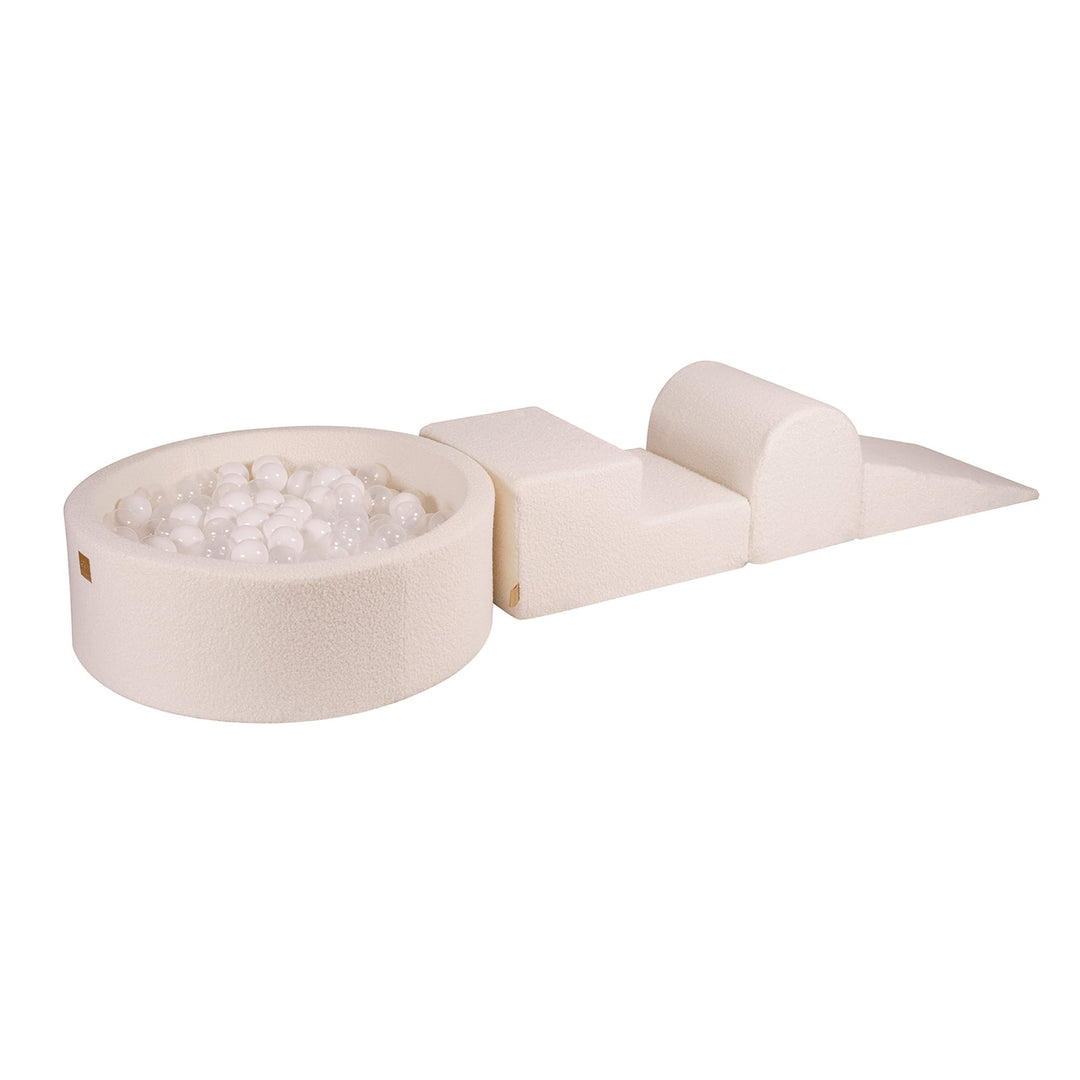 Boucle-Weiß-Spielset mit Bällebad